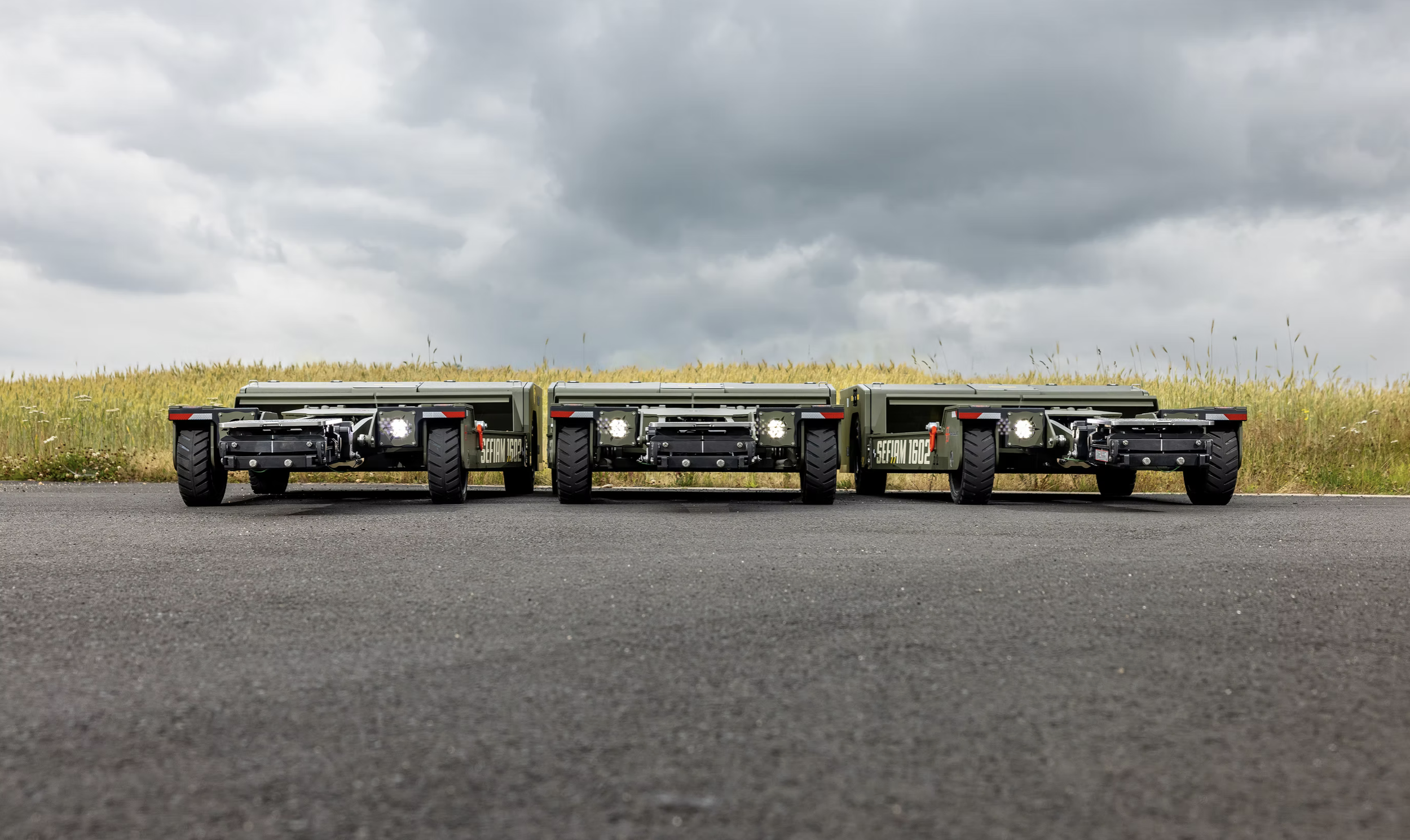 Le chariot 1602 du groupe Turgis Gaillard mis en scène par Franck Remy.