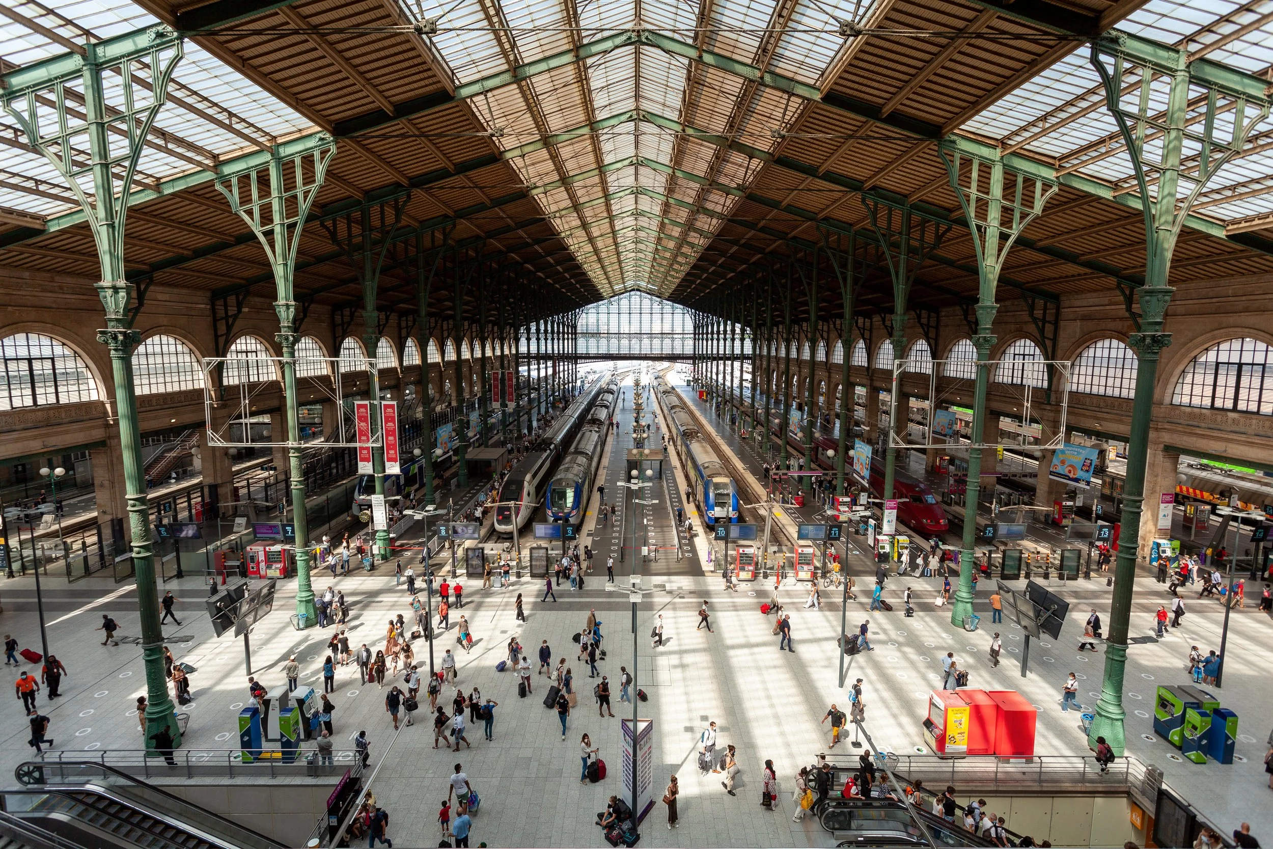 Quais de la Gare du Nord.