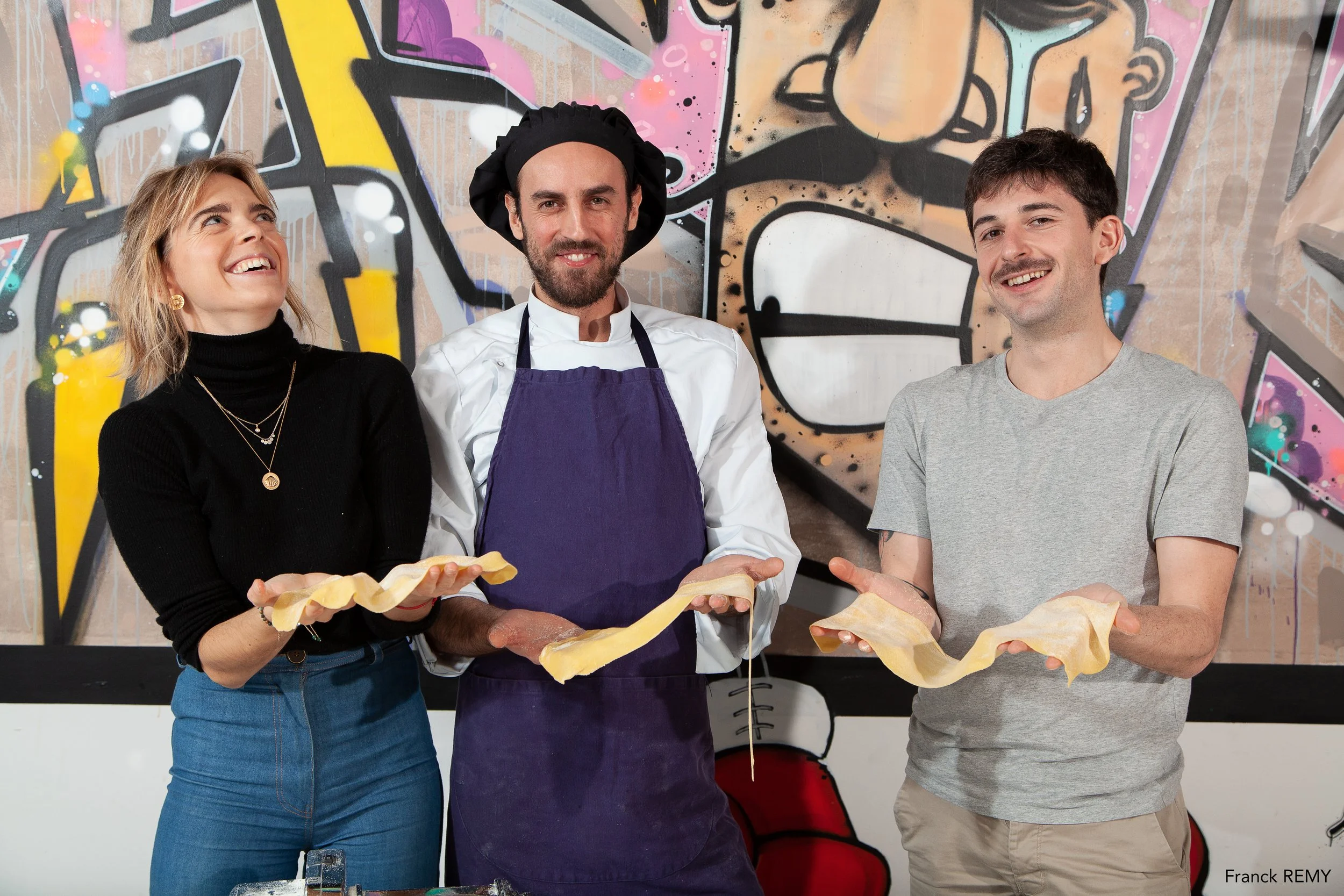 Atelier Orgasta - fabrication de pâtes.