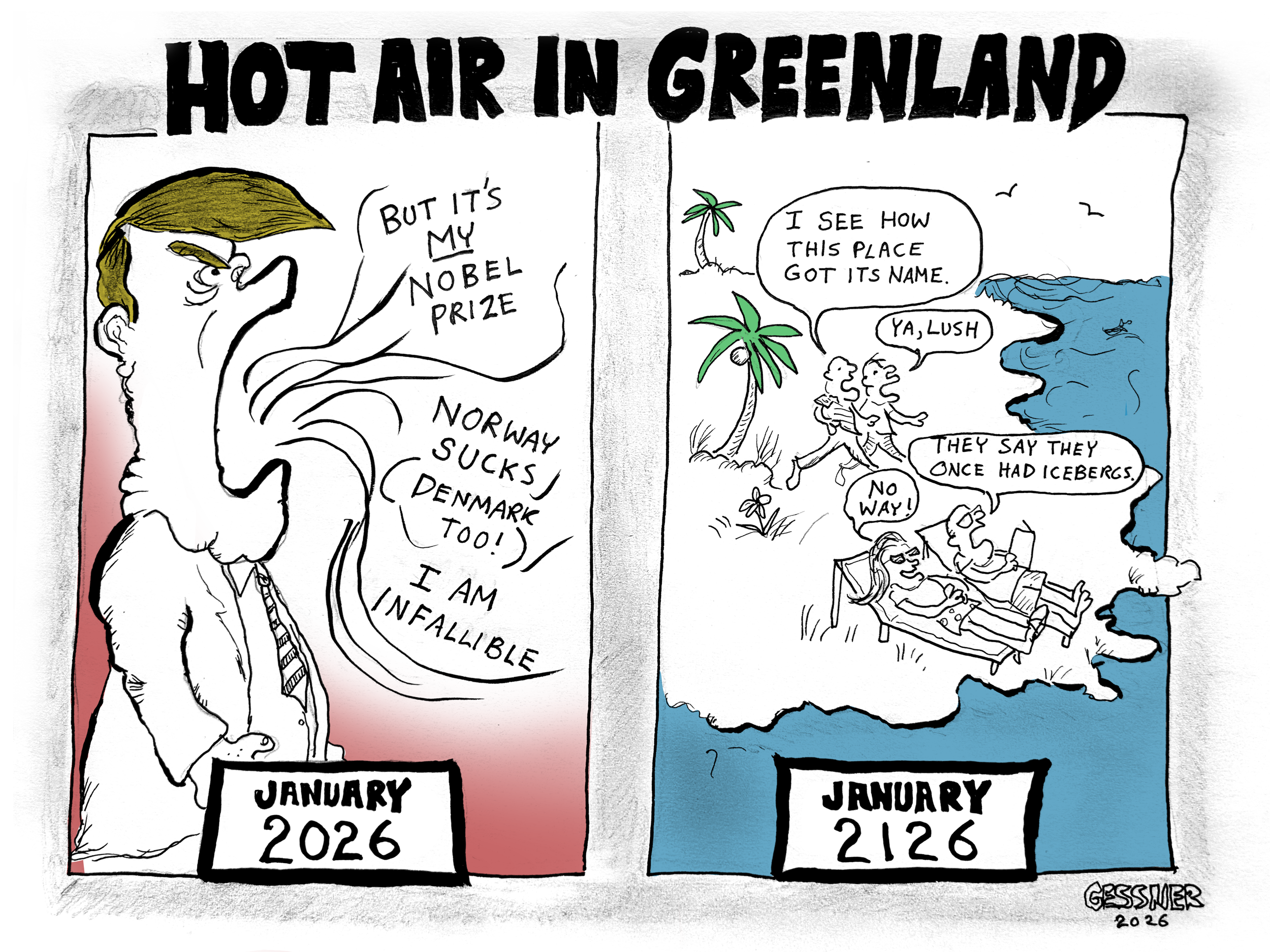 Hot Air in Greenland