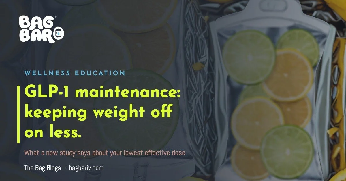 GLP-1 Maintenance Dosing: Can You Keep the Weight Off on Less Medication?