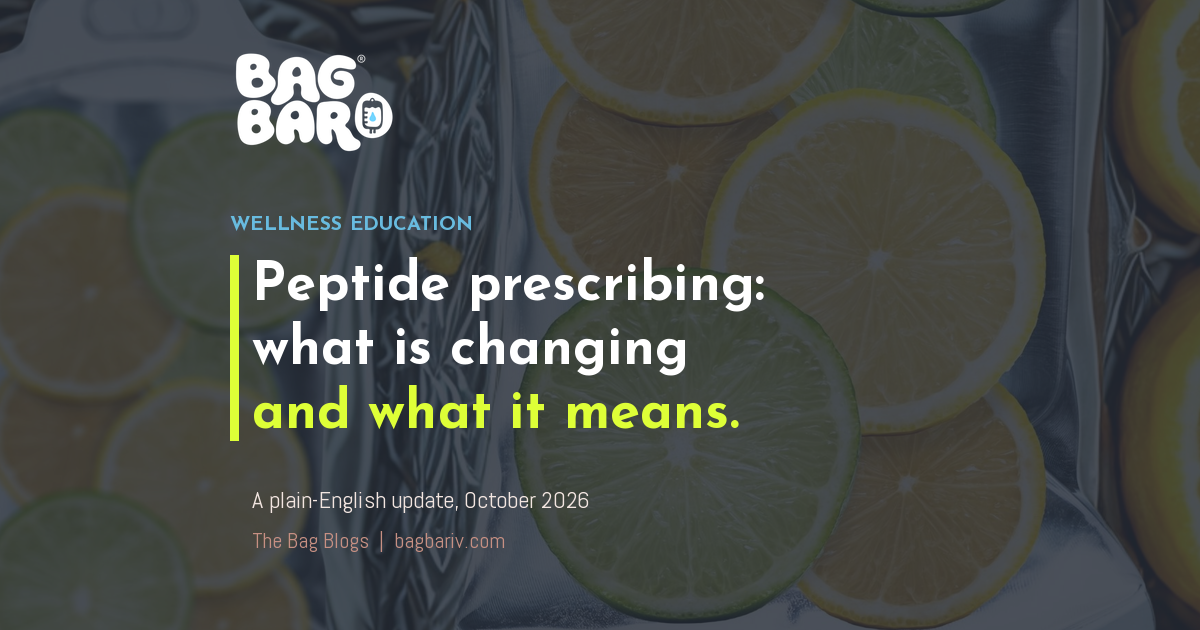 Peptide Prescribing in 2026: What Is Changing and What It Means for You