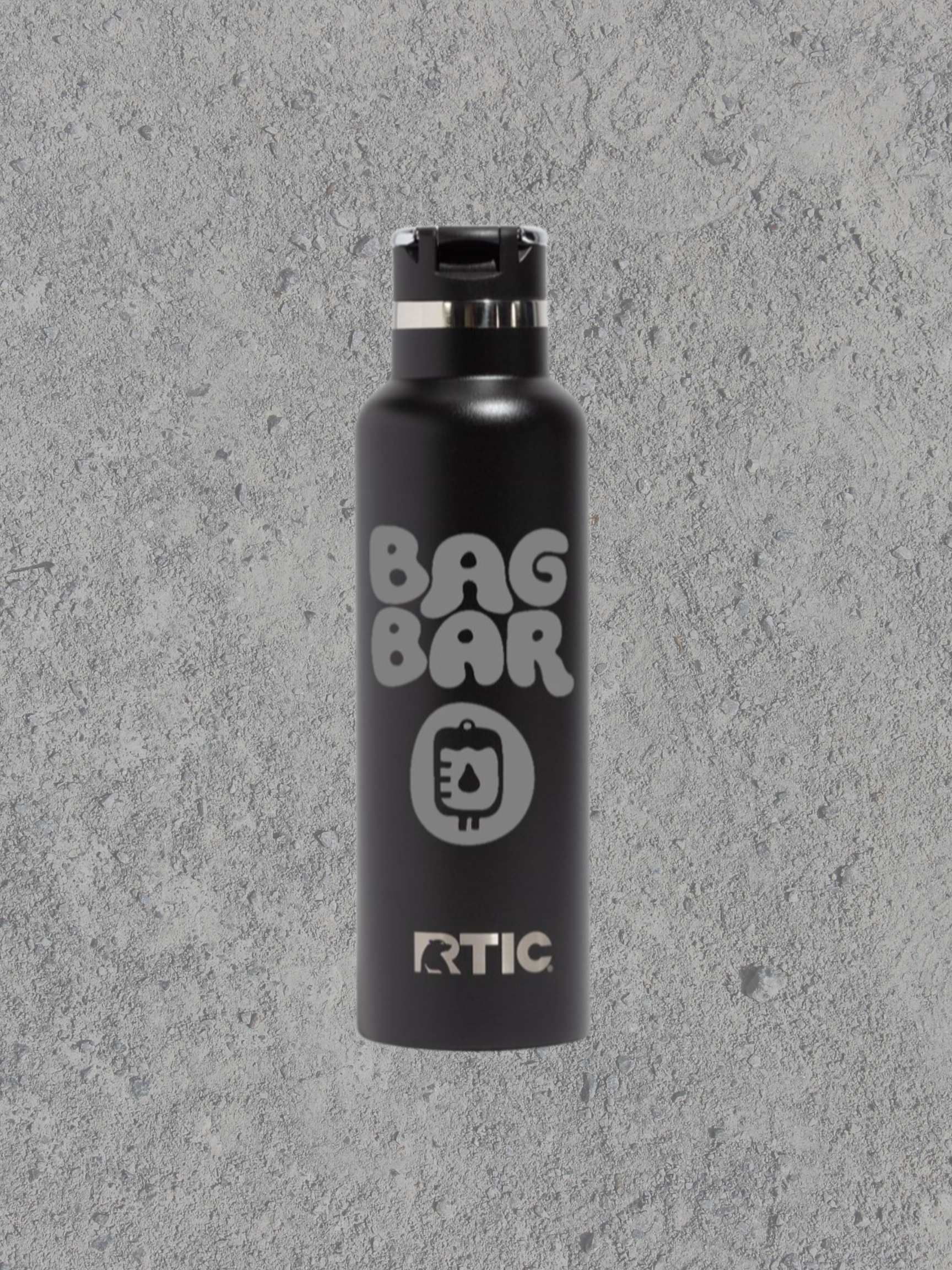 Bag Bar Water Bottle – “Happy Hydrating” Edition