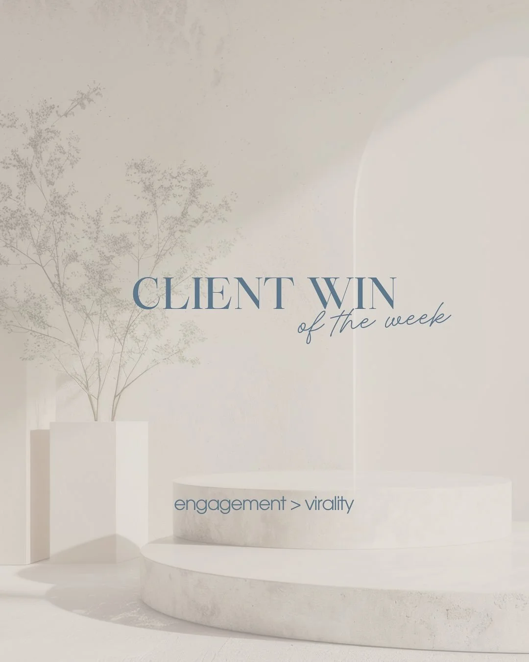 It can be easy to see big numbers in views and get distracted from your content strategy. Views don&rsquo;t always equal conversions, engagement does🤯

This clients video did well in the algo, but what&rsquo;s even better is the engagement numbers t