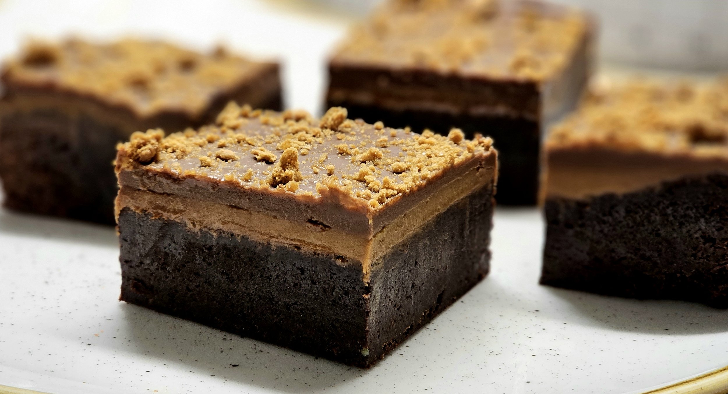 Biscoff lotus Brownie