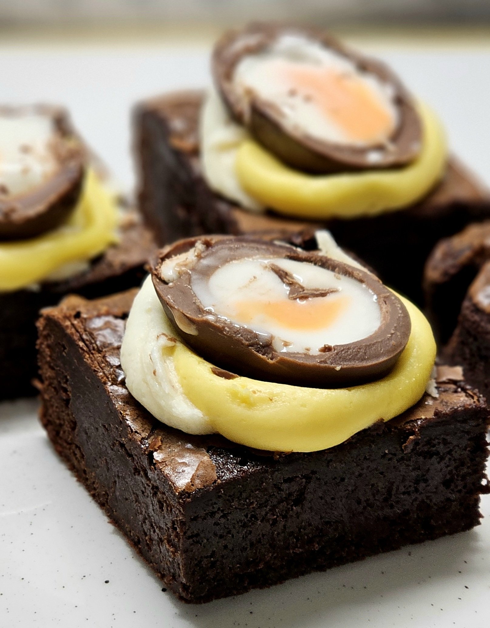 Creme Egg Brownie
