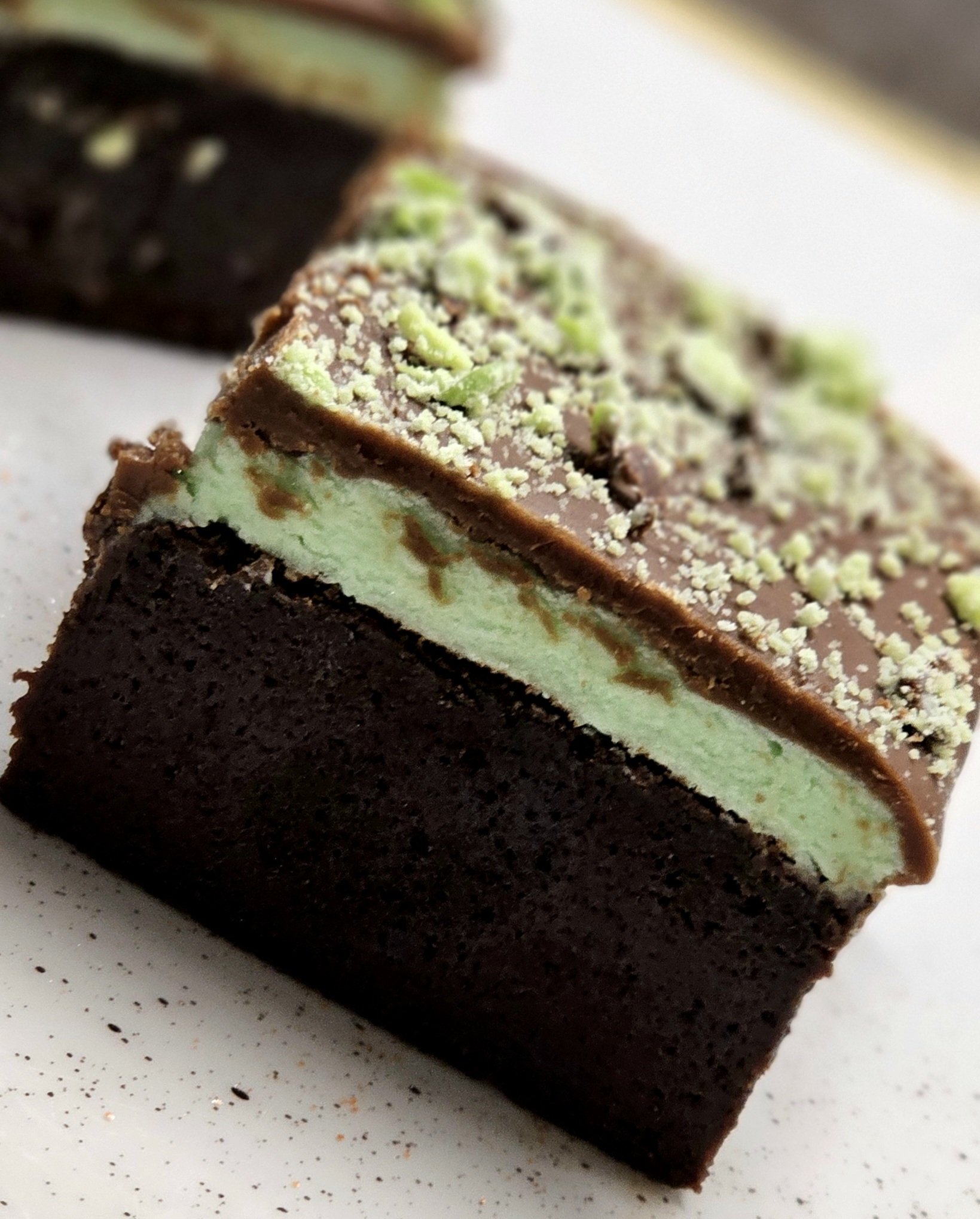 Chocolate Mint Brownie