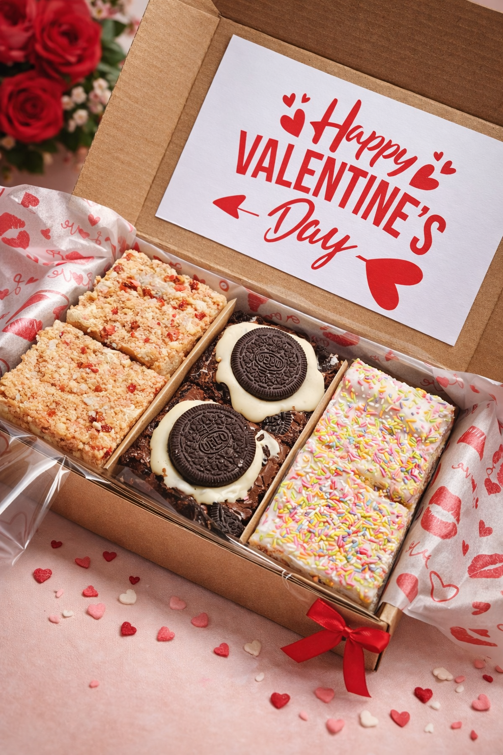 Valentines Brownie Box