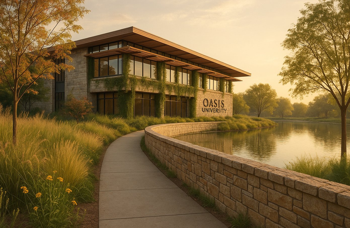 Oasis Sanctuaries: Oasis University Concept