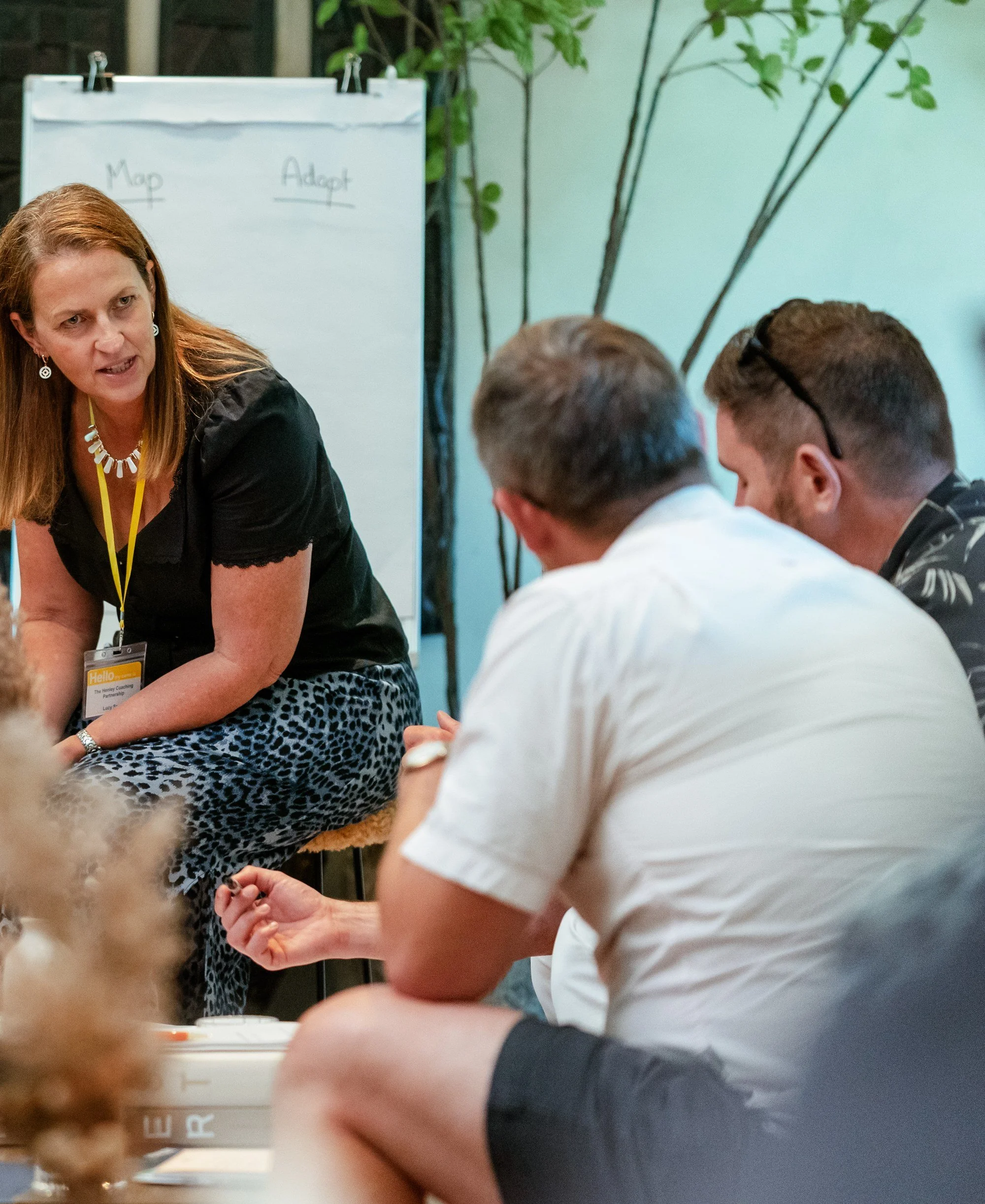 Coaching founders at a Henley Business Growth Event