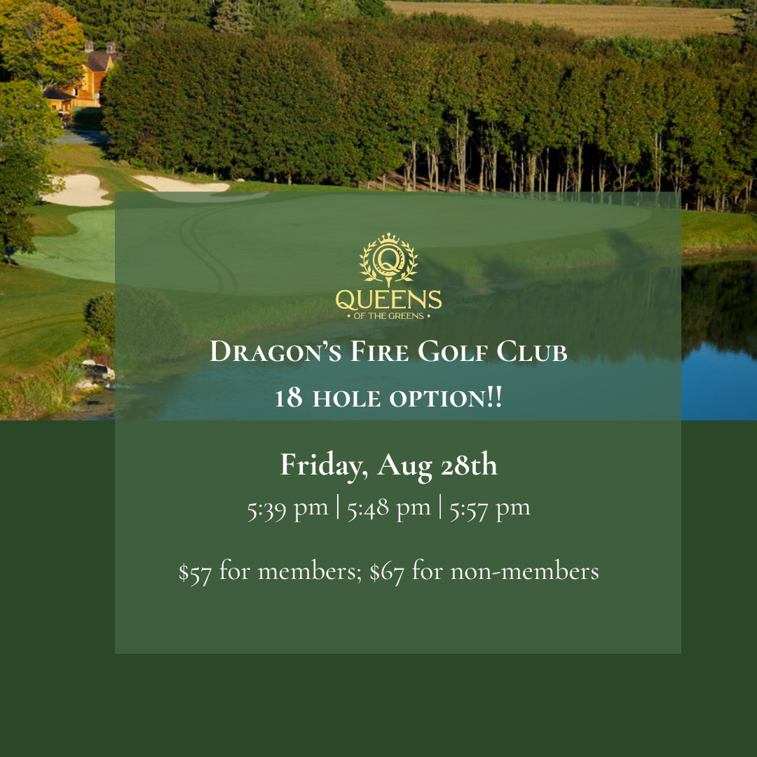 Dragon's Fire Golf Club | Friday, Aug 28th (18 hole option!)