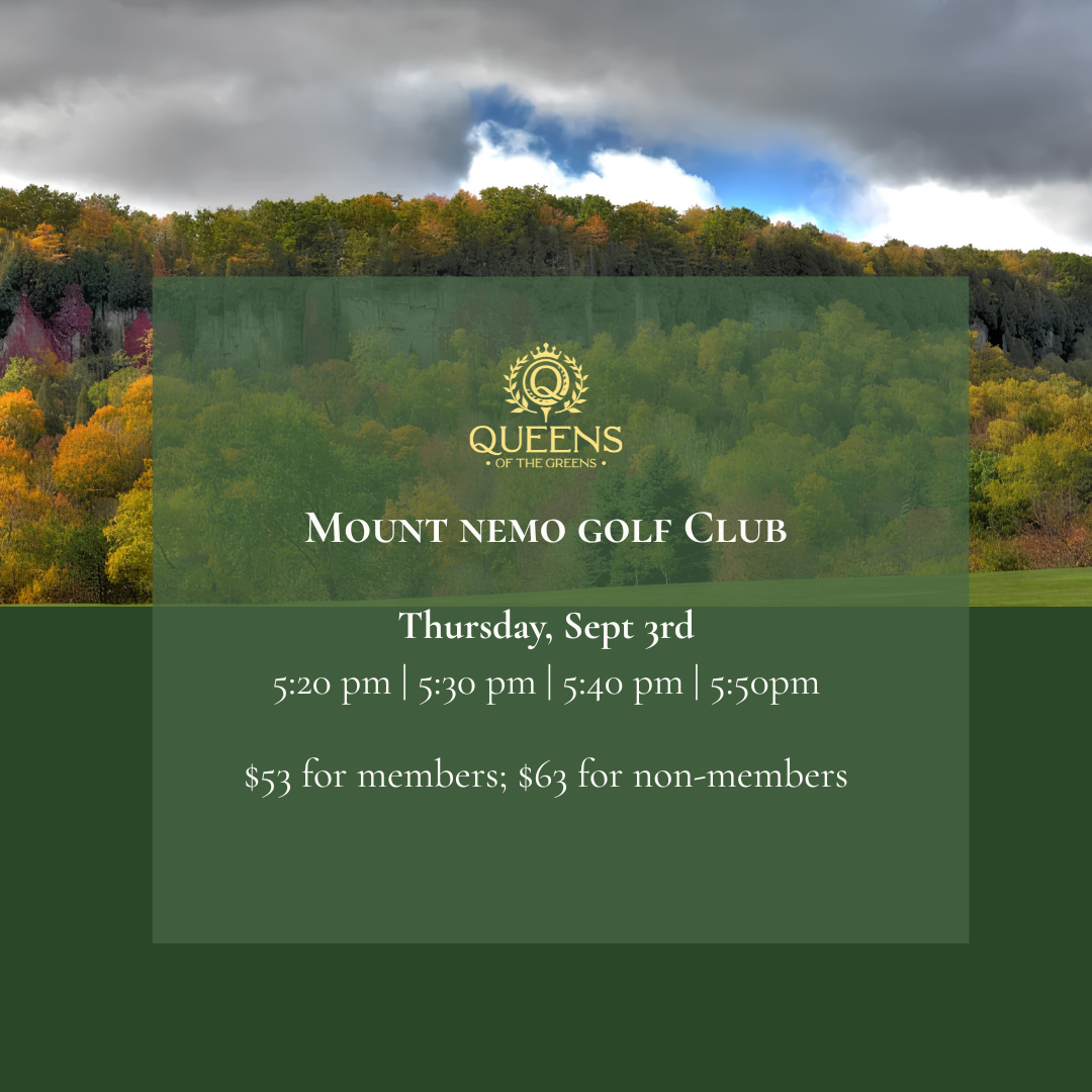 Mount Nemo Golf Club | Thurs, Sept 3rd