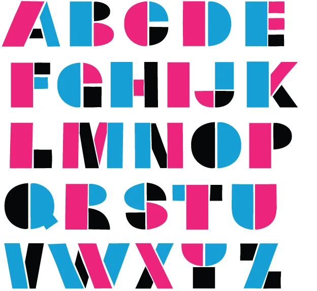 Signage Lettering Font