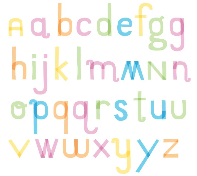 Johnson and  Johnson Baby Typeface