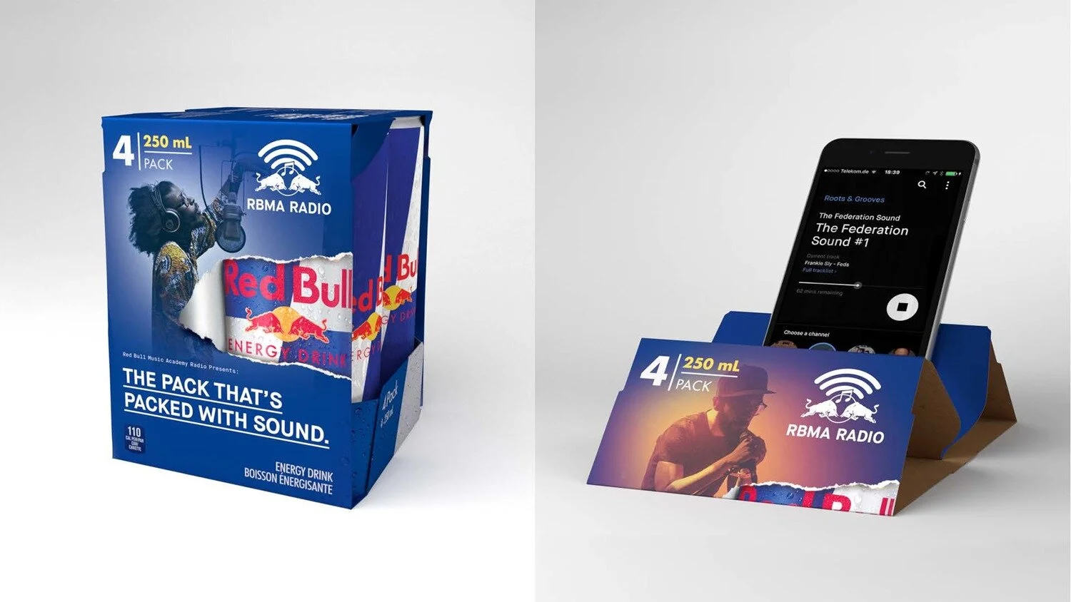 Red Bull Music Academy Packaging
