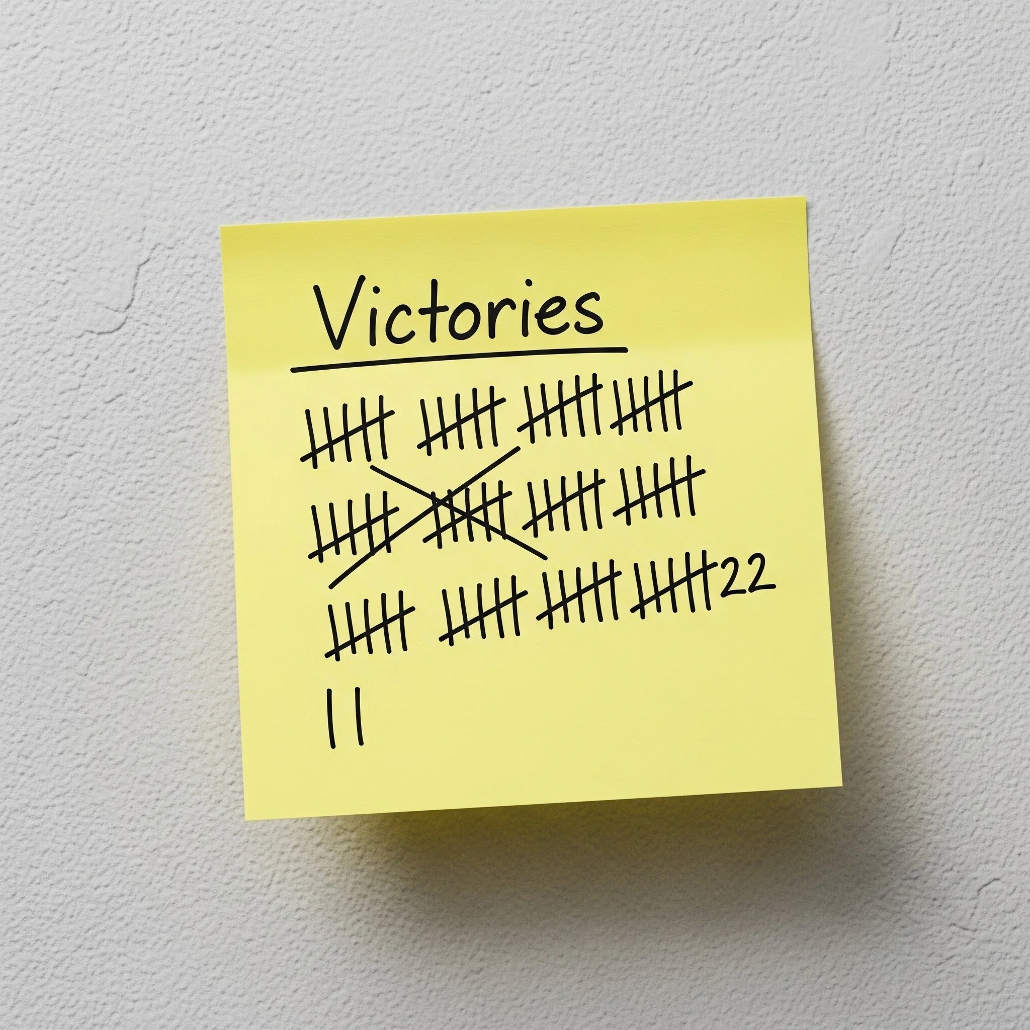 Victory is Mine!The Power of Keeping Track of Progress