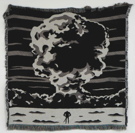 Cleon Peterson 'So It Goes' Throw Timed Edition Available