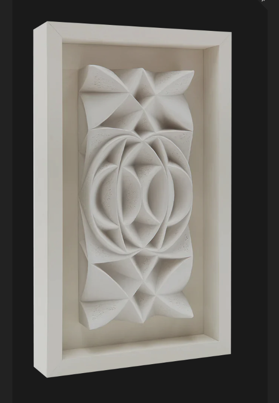 Halima Cassell 'Venn' Framed Sculpture Available