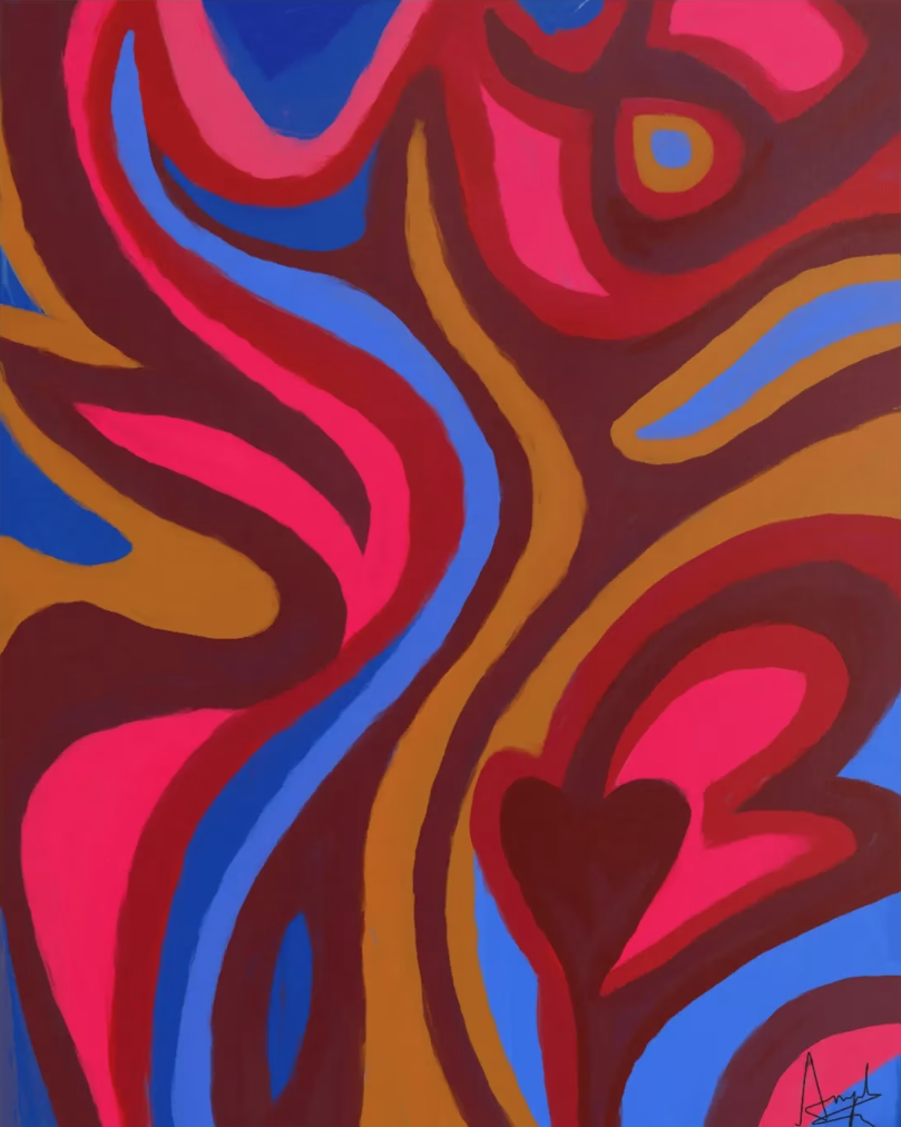 Angela Lee 'Warm Heart' Print Available