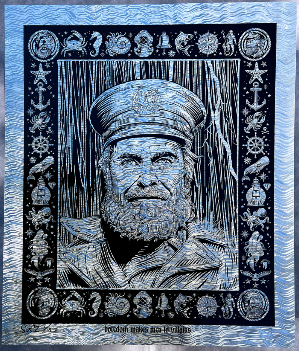 Todd Slater 'Boredom Makes Men To Villains' Prints Available