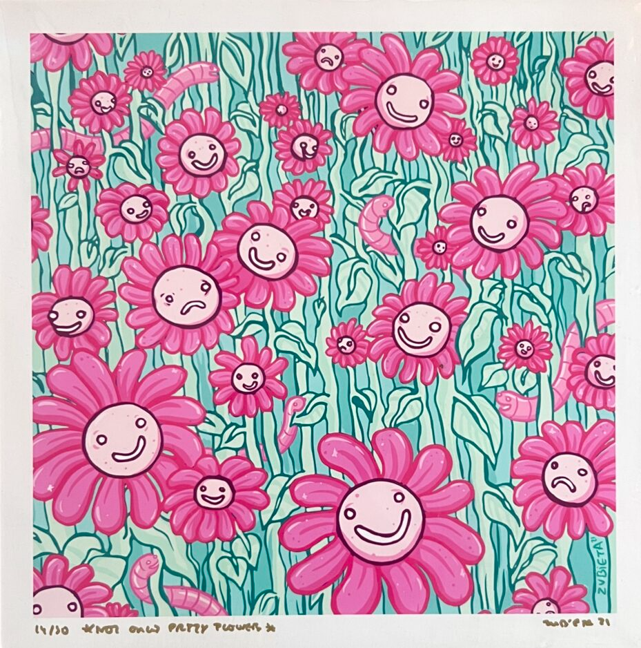 Zubieta 'Not Only Pretty Flowers' Print Available