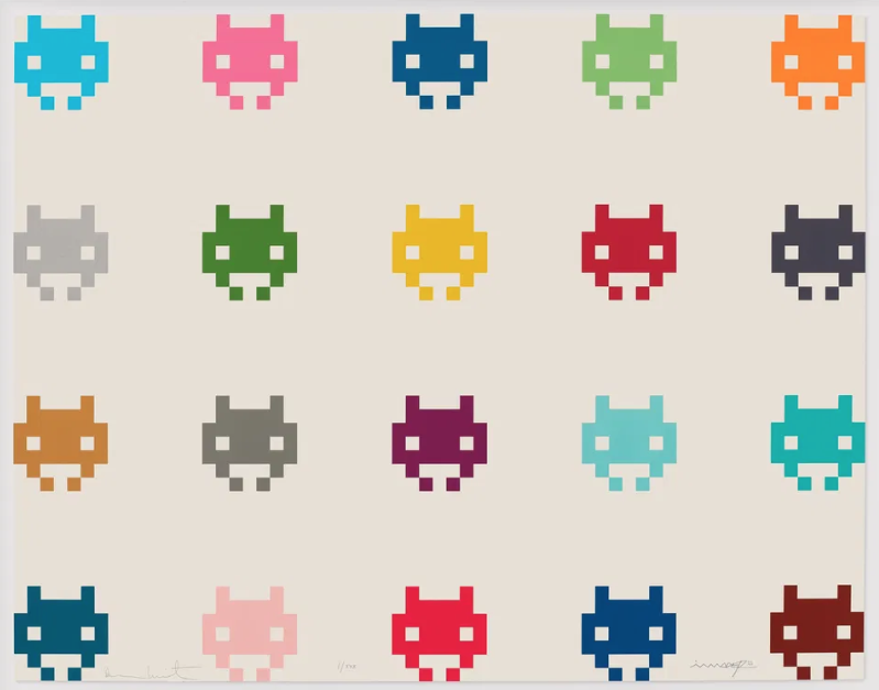 Damien Hirst + Invader 'InvadHirst' Print Application Open