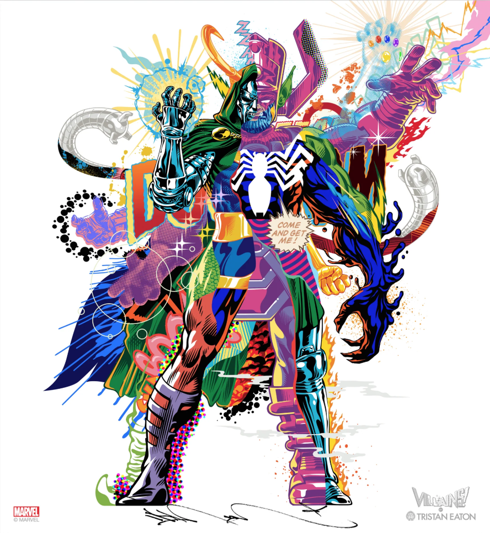 Tristan Eaton 'Villains' Poster Available