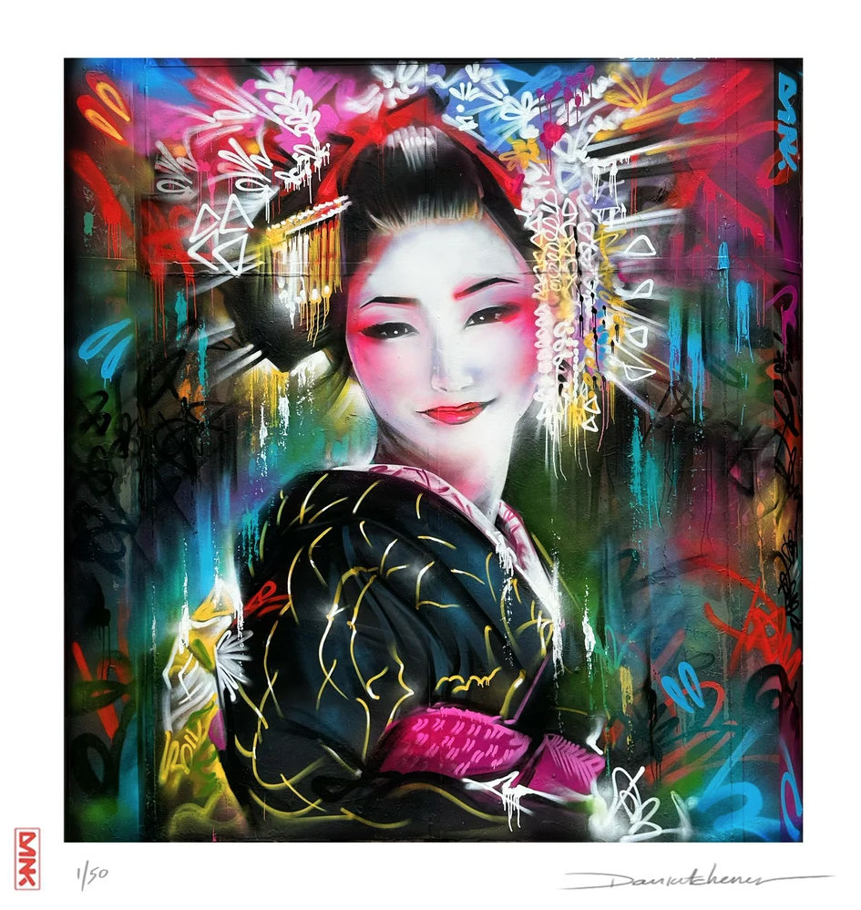 Dan Kitchener 'Street Geisha' Print Available