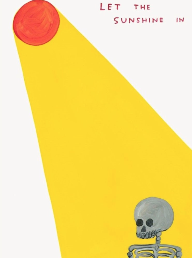David Shrigley 'Let The Sunshine In' Print Release Details