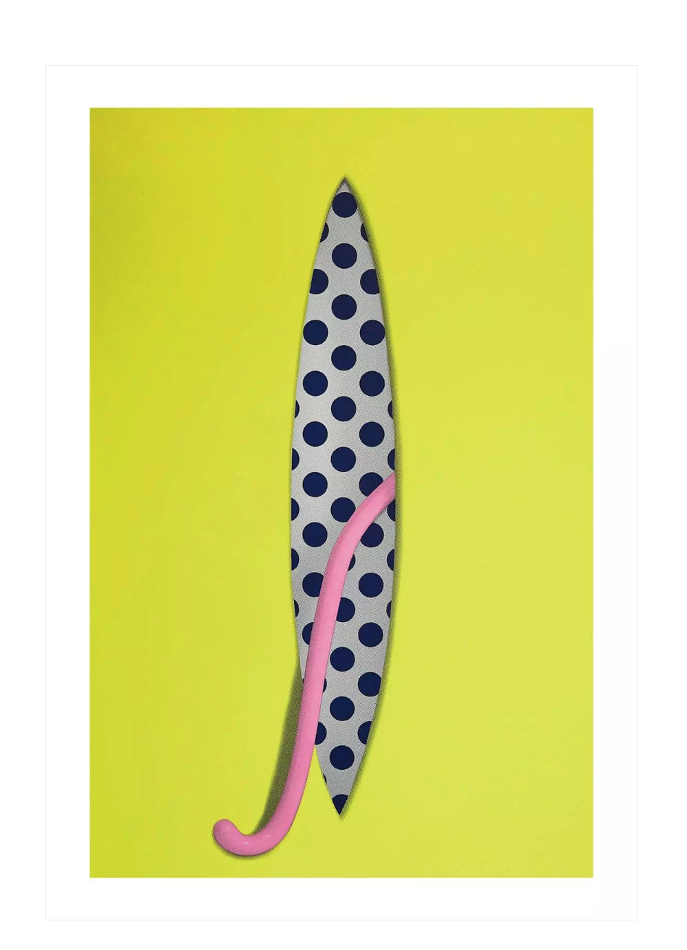 Olga Lomaka 'Teasing Not Pleasing' (Yellow) Print Available