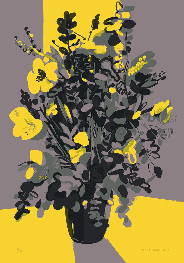 Christoph Niemann 'Flowers I' Print Available