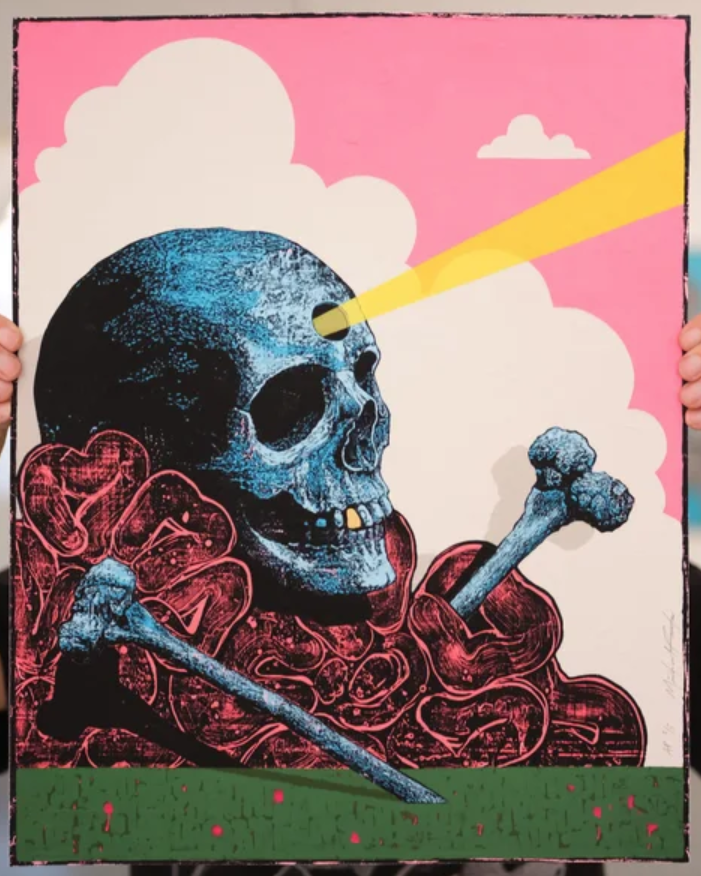 Michael Reeder 'Death Ray Daydream' Print Available