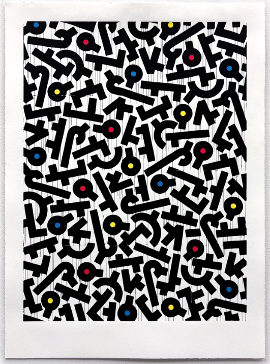 Aaron De La Cruz 'Connected' (Series 3) Print Available