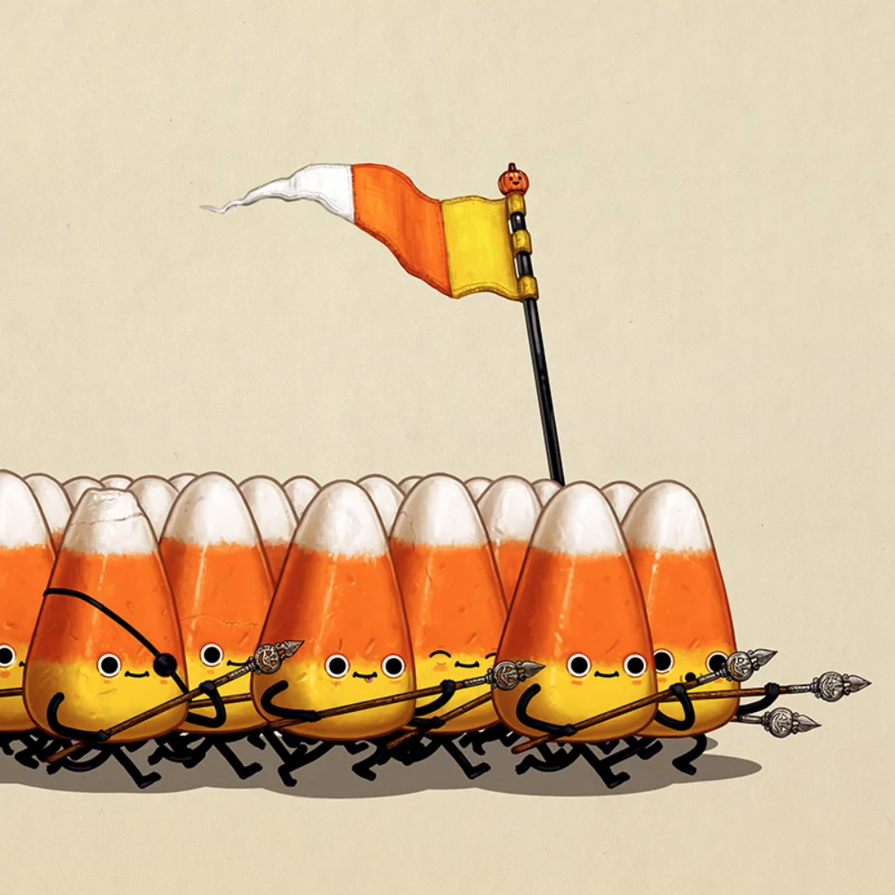 Mike Mitchell 'Spontoons' Print Available
