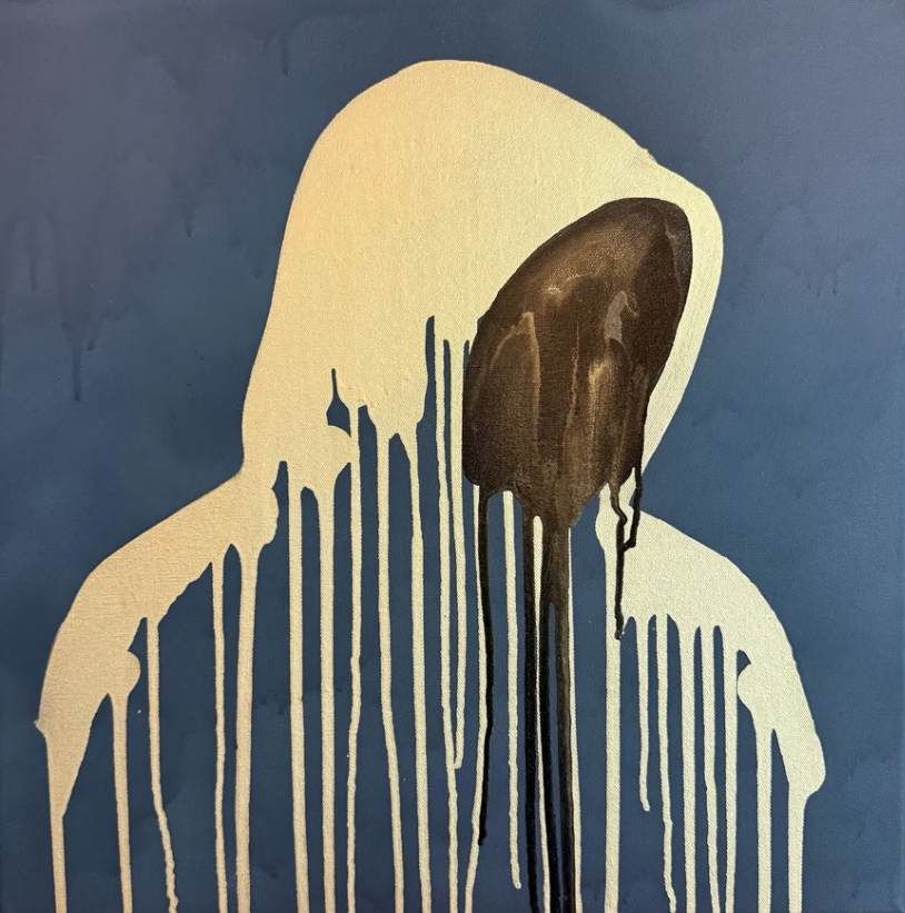 JBoy 'Hollow' (Gold) Painting Available