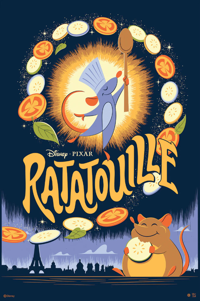 Eric Tan 'Ratatouille' Print Available
