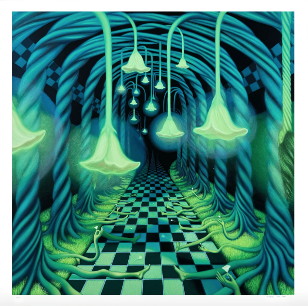 Katia Lifshin 'Space Bloom' Print Available