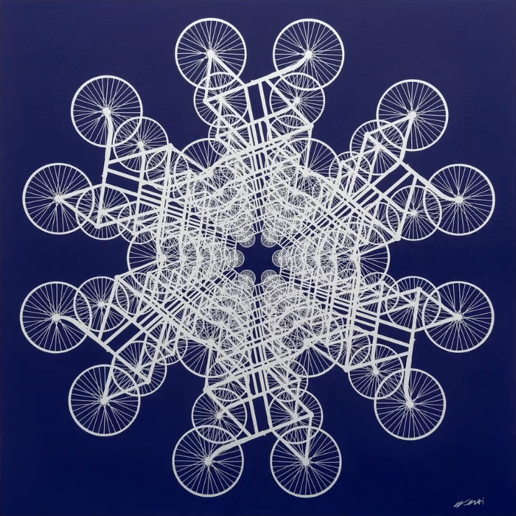 Ai Weiwei 'Forever Bicycle' (Blue + Silver) Print Release Details