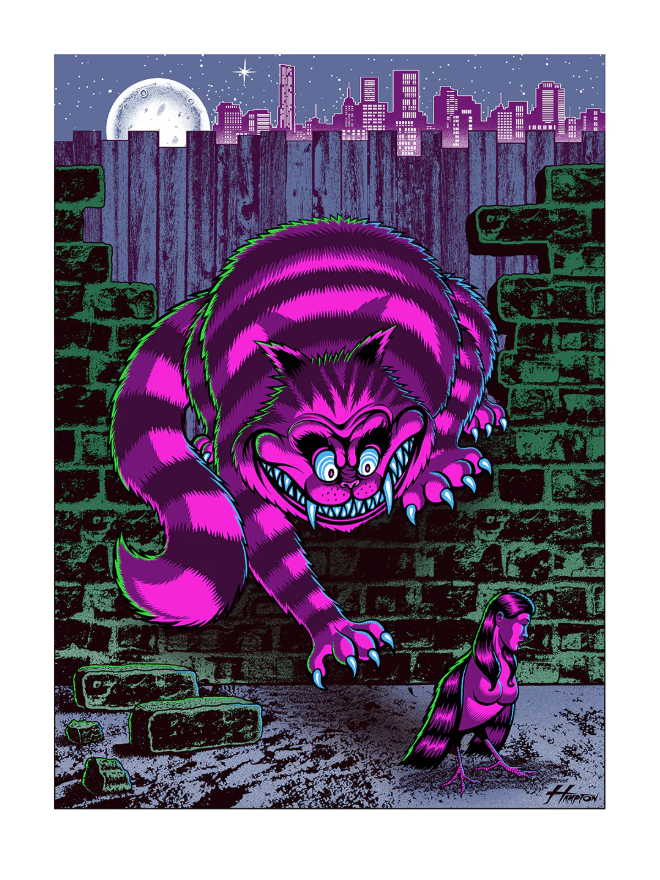 Justin Hampton 'Lunar Impulses' Print Release Details