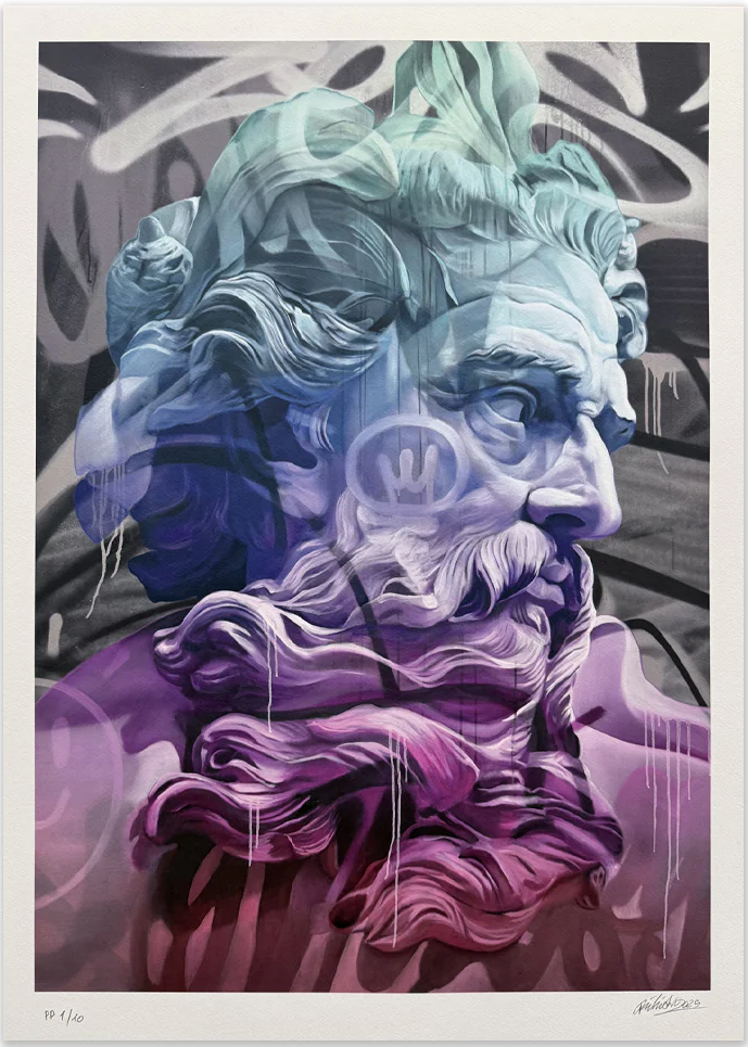 PichiAvo 'Poseidon Chromata' Print Available