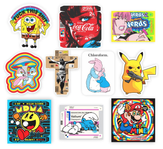 Ben Frost 'New Sticker Packs' Available