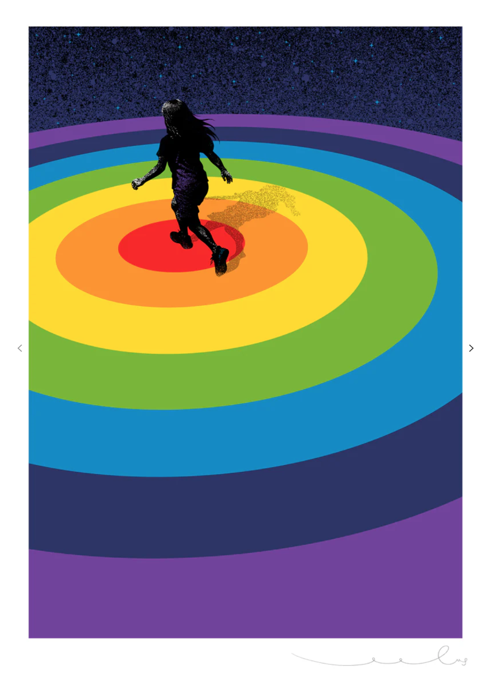 Eelus 'The Centre Of It All' Print Available