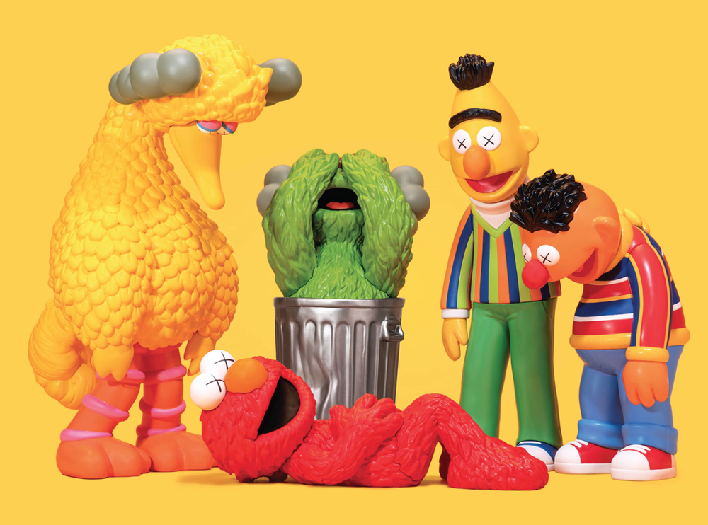 KAWS 'Sesame Street'  Vinyl Figures Release Details