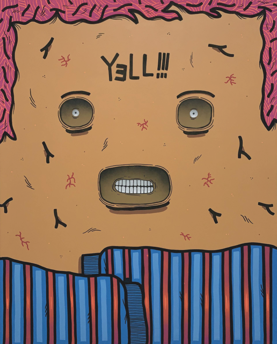 Vicente Aguado 'MOD 001' Painting Available