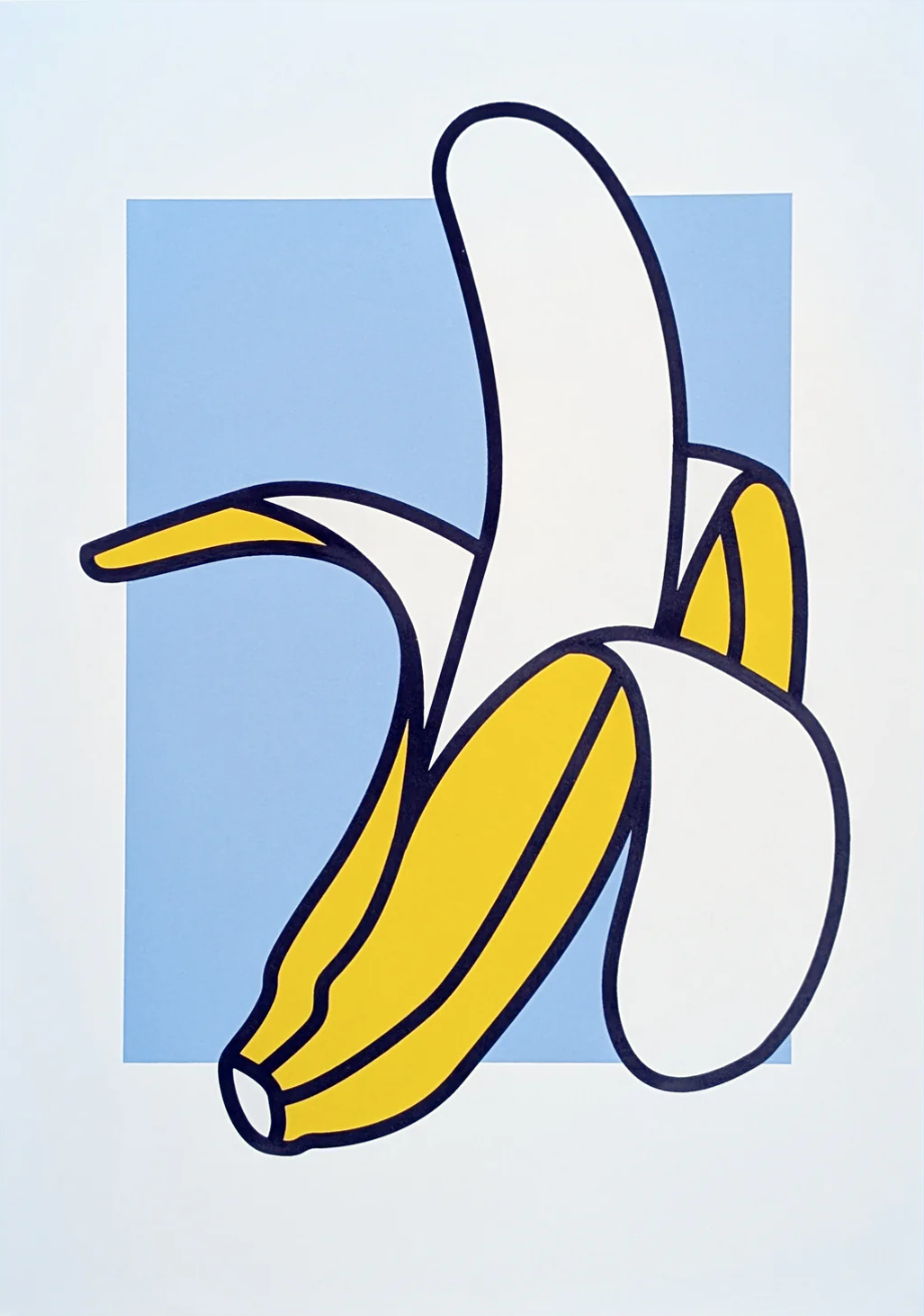 Gerard McDonagh 'Pop Art' Blue Print Available