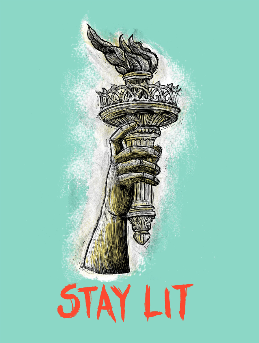 Dan Grzeca 'Stay Lit' Print Available