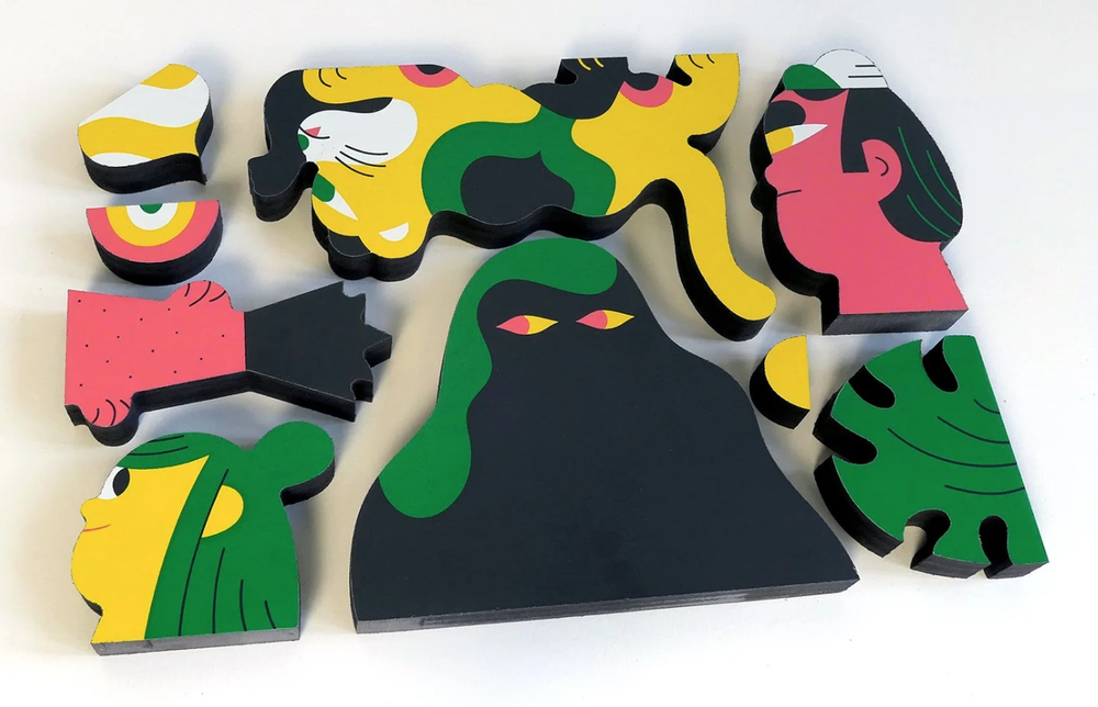 Hedof 'Wooden Sculpture Set' Available