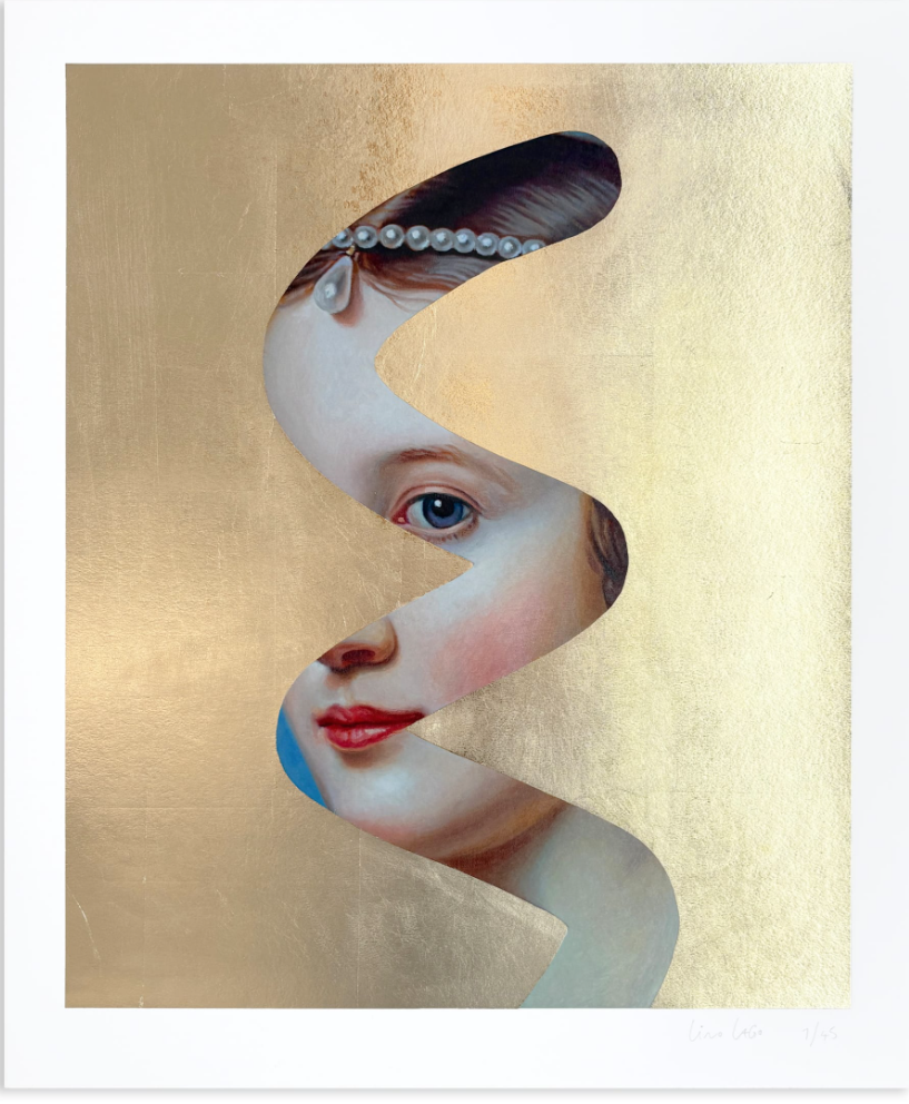 Lino Lago 'Fake Abstract' Print Available