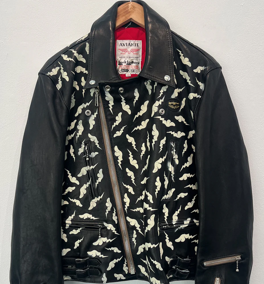 D*Face x Rebels Alliance Vintage Leather Jacket Available