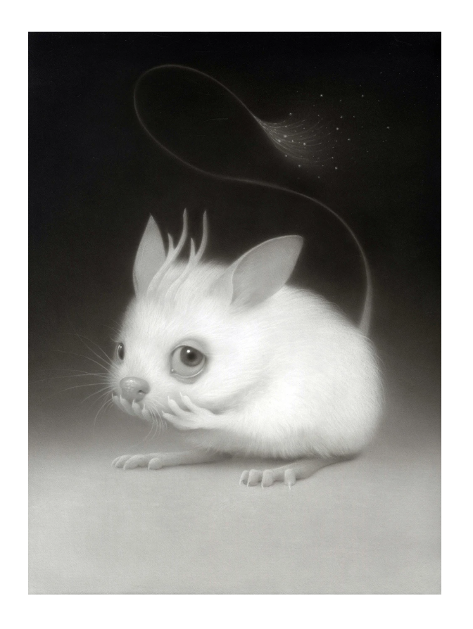 Travis Louie 'Horned Sparkletail' Print Available